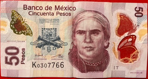 Banconota messico 50 - 🇲🇽,