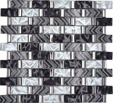 Mosaico piastrelle grigio - mosaico,