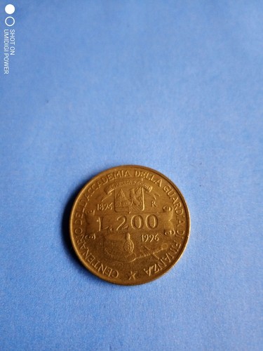 Moneta italia 200 lire 1996 - lire,