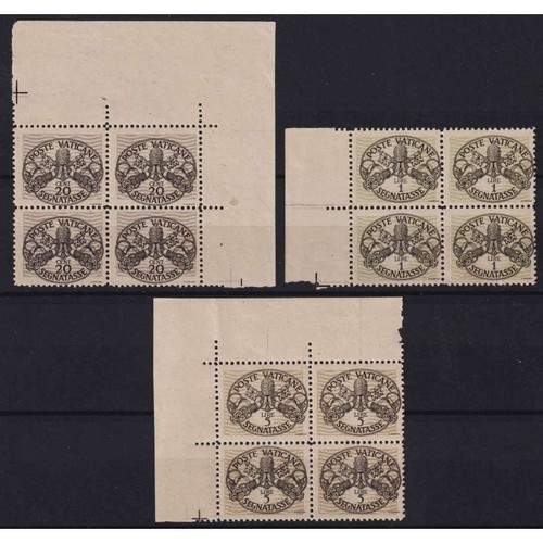Vaticano 1946 quartine - 1946,