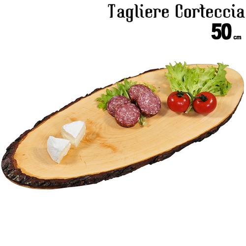 Tagliere ovale legno - in,