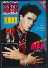 Tutti Frutti n.19 del 1986 Duran Duran Talk Talk Ac/Dc Poster Wham ▓