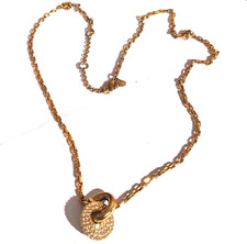 collana dorata  vintage