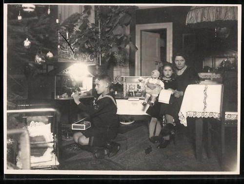 Fotografia natale 1924 - natale,