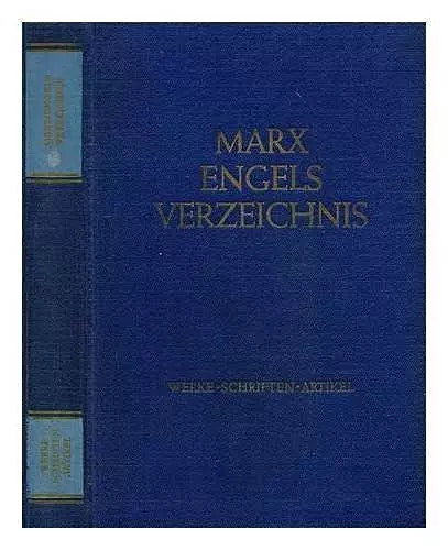 Marx engels verzeichnis - marx-engels,