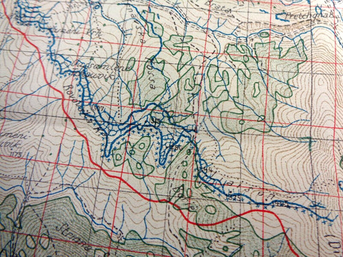 Ww1 salonica front - salonica, map