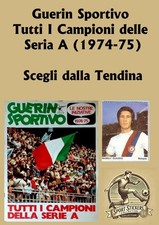 Guerin Sportivo 1974/75 Calciatori da recupero Scegli dall'elenco Menu a tendina