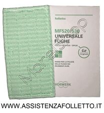 VARI KIT PANNI IN CONFEZIONI PER LAVAPAVIMENTI SP 520 E SP530 ORIGINALI FOLLETTO