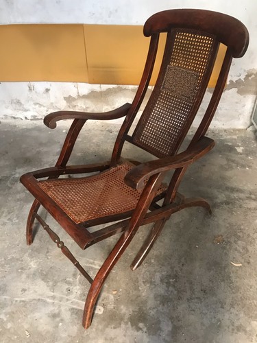 Antica sedia ponte nave - sedia, da