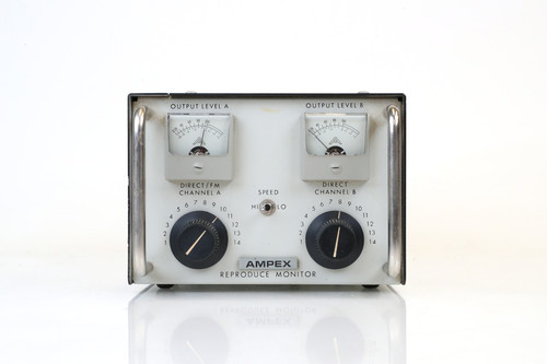 Monitor riproduzione ampex - monitor, di