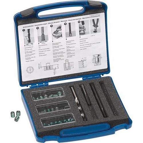 Helicoil plus m16x16 set - helicoil, m16x16/24/32