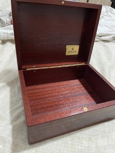 Rolex scatola orologio legno