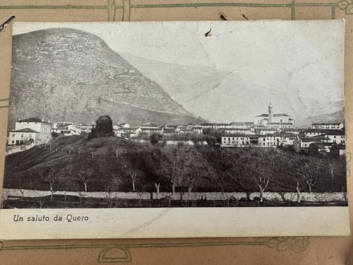 Cartolina antica saluto da - cartolina,