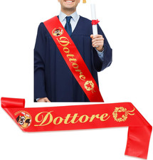 Fascia Laurea Dottore Rossa