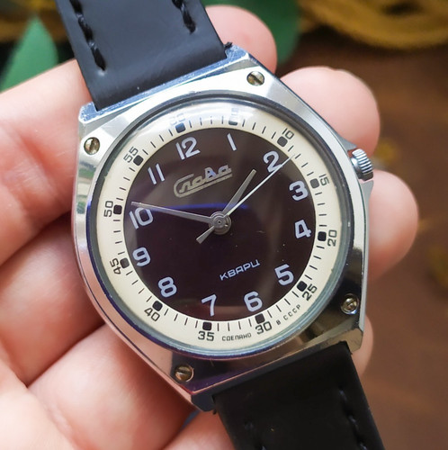 Orologio slava quarzo - quarzo, urss
