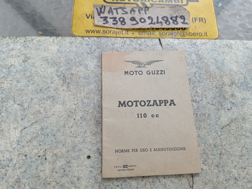 Moto guzzi motozappa - moto,