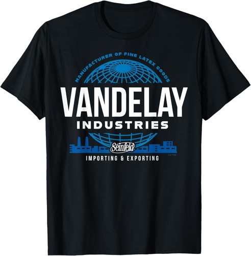 Seinfeld maglietta vandelay - seinfeld,