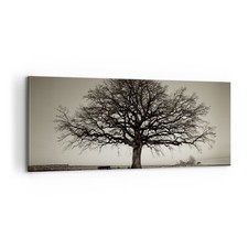 Quadro su Tela 100x40cm Albero