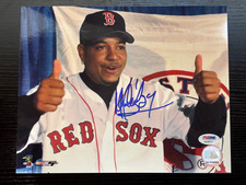 Foto autografata Manny Ramirez