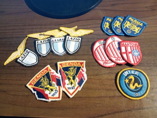 Lotto patch squadre calcio - patch,