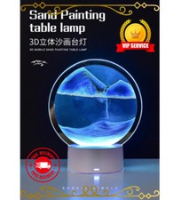 Quadro arte sabbia 3D vetro