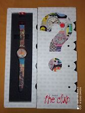 SWATCH GENT 1993 IL POETA GP107 BOX SPECIALE CON COMBINAZIONE THE CLUB RARISSIMO