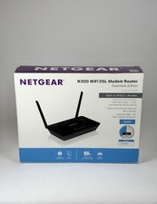 Router Modem Netgear N300 WiFi DSL Modello D1500 Con Scatola Completa