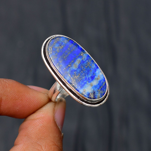 Anello elegante lapislazzuli