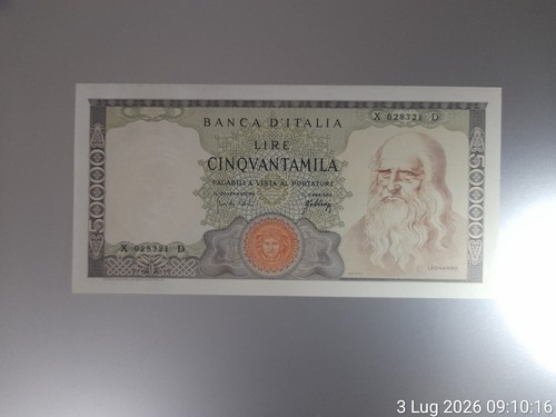 000 lire leonardo - lire,