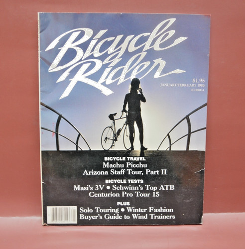 Bicycle rider magazine - bicycle,