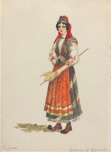 Grecia epirus filatrice - epirus,