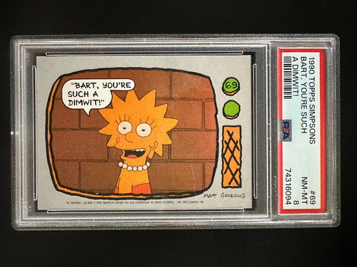 1990 topps simpsons - simpsons,