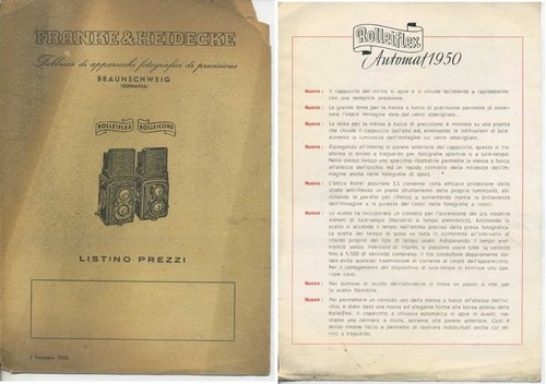 Listino prezzi apparecchi - prezzi,