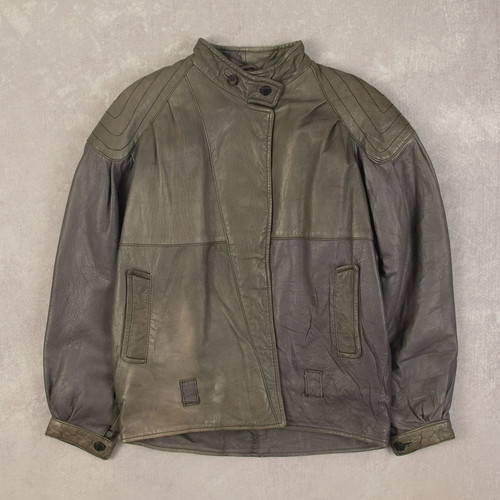 Giubbotto bomber pelle - , vintage