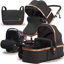 Set passeggino neonato 3 in 1