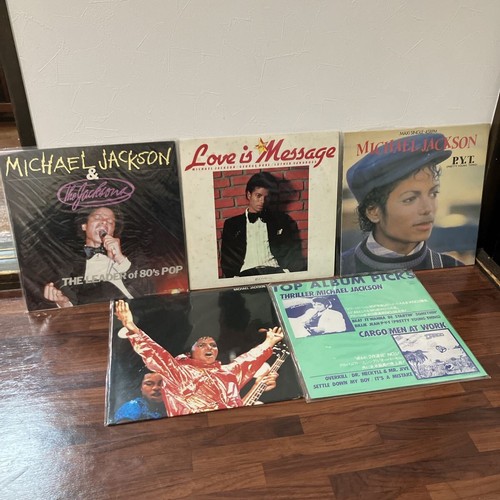 Michael jackson disc vinyl - 5-disc,