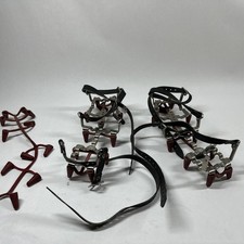 Ramponi SMC 10 punti con cinghie di presa e protezioni per punte. Taglia XS. 