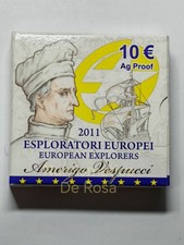 10 Euro 2011 Esploratori Europei Amerigo Vespucci Italia Repubblica