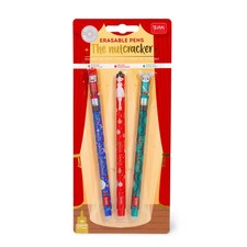 Legami "The Nutcracker" Set 3 Penne Cancellabili - Natale 2025/Christmas 2025