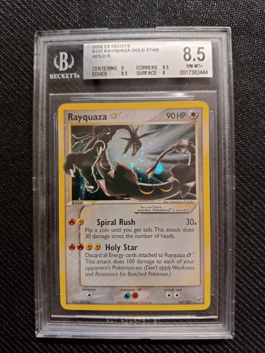 Rayquaza gold star - gold, 107/107