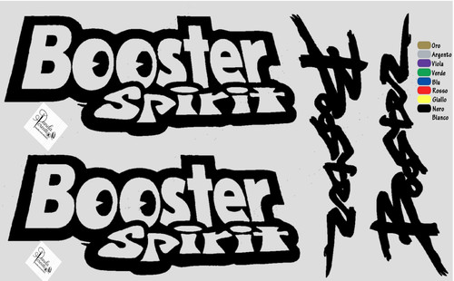 Kit adesivi mbk booster - 4,