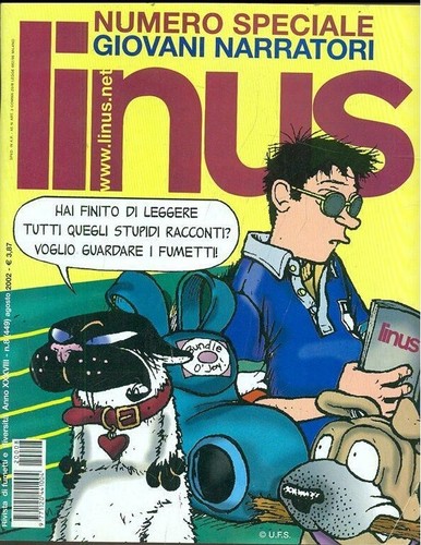 Linus agosto 2002 giovani - linus,