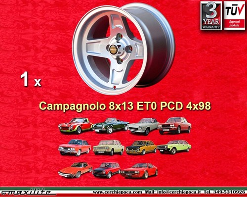 Cerchio fiat 124 x19 127 - cerchio,
