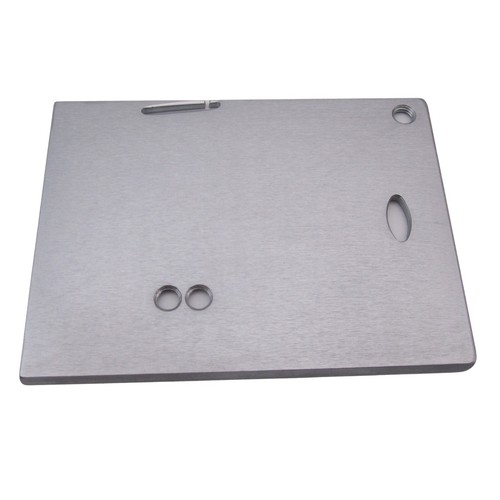 Plaque coulissante droite pour