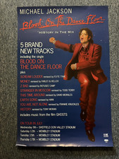 RARE VINTAGE 76x51cm BILLBOARD/RECORD STORE POSTER - MICHAEL JACKSON (1997) NM