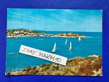 ? CARTOLINA FOTO ARZACHENA L’ISULEDDA MARE BARCHE VELE SARDEGNA BELLA 1971 ?