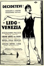 Illustrazione tratta da rivista d'epoca. Illustratore Dario Gobbi