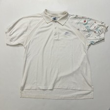 Nike Andre Agassi 1989 Air Tech Challenge Court Polo Tennis Shirt Denim McEnroe