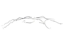 TRIUMPH ROCKET 3 ROADSTER SET TUBI FRENO ABS 10 - 17 BRAKE PIPES