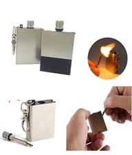 FIAMMIFERO ACCENDINO REGALO ELEGANTE CON INCISIONE FUOCO ESCURSIONI CAMPEGGIO*